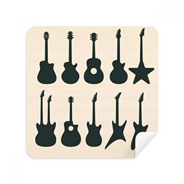 Imagem de Óculos de sol para guitarra elétrica, música, vitalidade sonora, tecido de camurça, 2 unidades