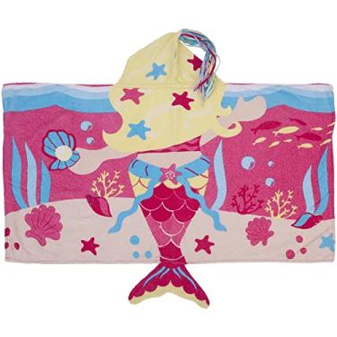 Imagem de Toalha 3D Com Capuz Sereia - Baby Joy