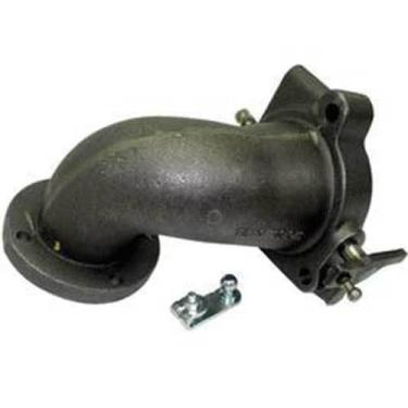 Imagem de CURVA FREIO MOTOR ESCAPE MB OM366A 1418 1620 OF1317 1318 COM BORBOLETA BASE REDONDA