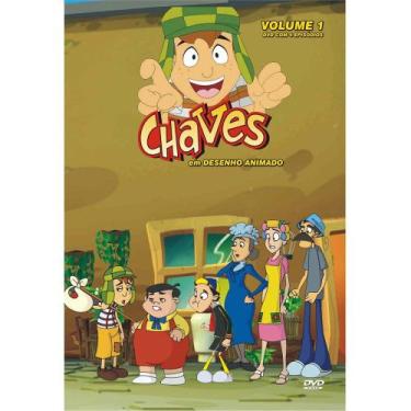 DVD Chaves em Desenho Animado Vol. 3 - Lacrado