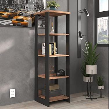 Imagem de Estante Torre Industrial Foscarini Preto/solanum