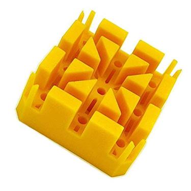 Imagem de Suporte de pulseira de relógio de plástico ferramenta de reparo de elos de bloco para reparo e substituição de pulseira de relógio cor aleatória