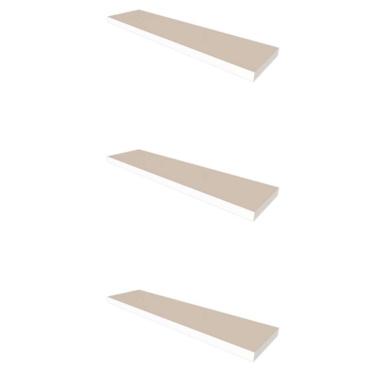Imagem de Conjunto com 3 Prateleiras Deven Branco 50 cm