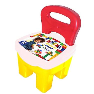 Imagem de Pais & Filhos - Cadeirinha Bricks