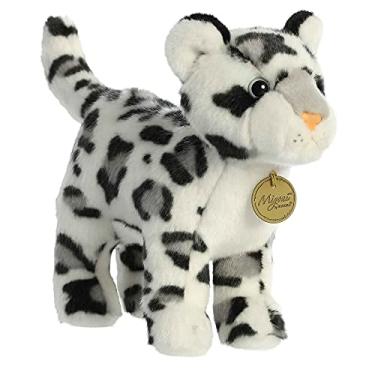 Imagem de Aurora - Miyoni - 10" Snow Leopard - Brinquedo de Pelúcia - Leopardo das Neves - Animal - Stuffed Toy - Branco