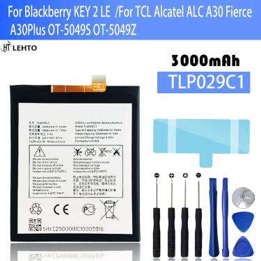 Imagem de Bateria para TCL Alcatel ALC A30 A30Plus feroz OT-5049S OT-5049Z  Blackberry Key2 LE  telefone
