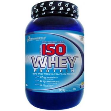Imagem de Iso Whey Protein Isolado Chocolate 909G - Performance Nutrition