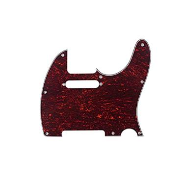 Imagem de Alnicov 3Ply 8 furos Tele Guitar Pickguard apto para guitarra USA/MX Standard Telecaster