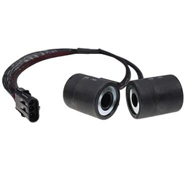 Imagem de Holdia Bobina dupla de válvula solenoide AT163475 compatível com retroescavadeira John Deere 300D 310D 315D