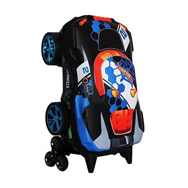 Imagem de Mala Infantil com 6 Rodinhas Hotwheels Terrain Storm - Maxtoy