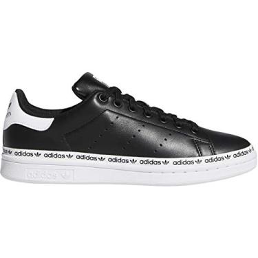 Imagem de adidas Tênis masculino Advantage, Preto/Preto/Branco, 45