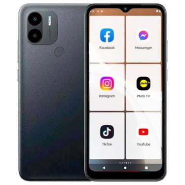 Imagem de Smartphone Android Simplificado para Idoso 128gb 4gb com TV Streaming 