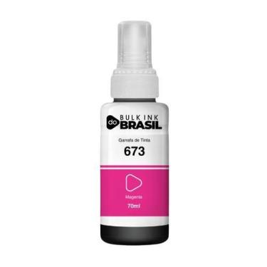 Imagem de Recarga de Tinta T673 T673320AL Magenta Compatível Epson L805 - Bulk I