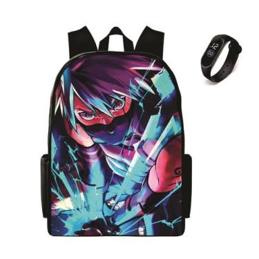 Imagem de Bolsa Infantil Escolar Lançamento Personalizada mais Relogio Digital L