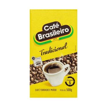 Imagem de Café Torrado e Moído Café Brasileiro Tradicional a Vácuo 500g