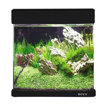 Imagem de Aquário Boyu Curvo MS 220 7,5 Litros Preto - 110V