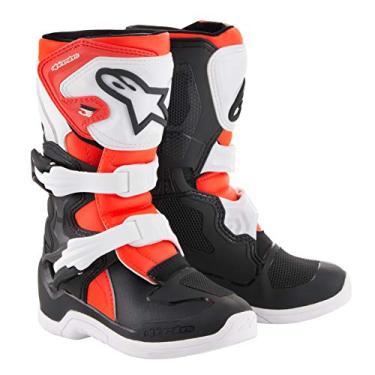 Imagem de Alpinestars Bota Tech 3S 2014518-1231-10 Preto/Branco/Vermelho Sz Y10