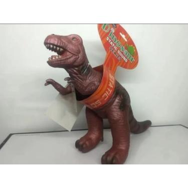 Imagem de Brinquedo Dinossauro Emborrachado Macio Com Som. - toys