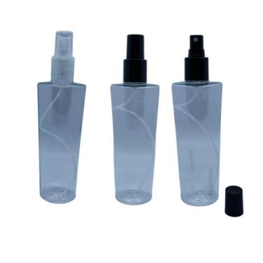 Imagem de Kit Pet Vênus com válvula spray - 10 unidades  250ml - Cristal - R24/4