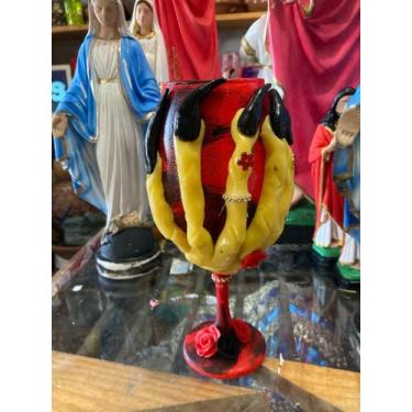 Imagem de Taça de vidro de poma gira - Propria