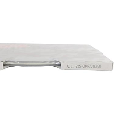 Imagem de Universal Ultra-Lite 0216215 – risca dupla de duas cores para personalização automática – 0,64 cm x 150' (faixa de 1/16 polegada, intervalo de 1/16 polegada, então faixa de 1/16 cm) – 215-Met/Met prateado.