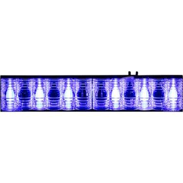 Imagem de Buyers Products Cabeça de farol 3024638 (cabeçote esquerdo, canto, 6 LEDs D-fuser, azul)