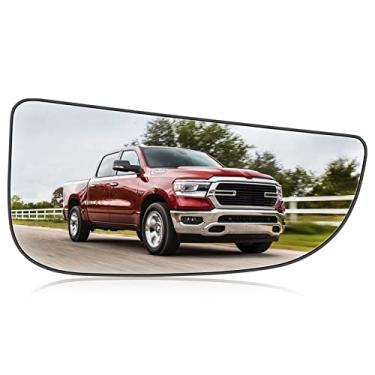 Imagem de Substituição do espelho inferior do lado do passageiro direito compatível com Dodge Ram 1500 2500 3500 4500 5500 4500 5500 retrovisor aquecido retrovisor 68067730AA