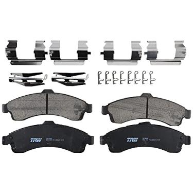 Imagem de TRW Conjunto de pastilhas de freio a disco Pro TRC0882 para Chevrolet Trailblazer 2002-2005, dianteiro, e outras aplicações