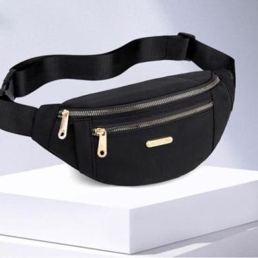 Imagem de Pochete Feminina Impermeavel Resistente Linda - AlwyStore, Preto