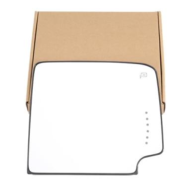 Imagem de Substituição do espelho lateral do passageiro para Chevy Silverado GMC Sierra 1500 2014-2017 e Silverado Sierra 2500 3500 2015-2017 Vidro de substituição do espelho retrovisor lateral do motorista