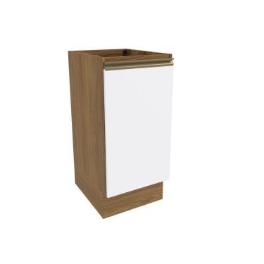 Imagem de Balcão Celeste Kappesberg 100% Mdf 1 Porta Nogueira/branco
