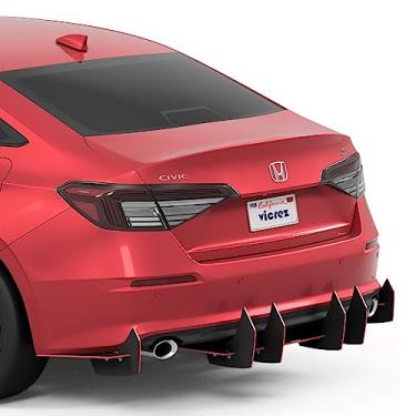 Imagem de Vicrez Centa VR2 Rear Diffuser vz102651 Compatible with Honda Civic 2021-2023