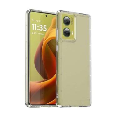 Imagem de Capas Compatível com Moto G85,Caixa de telefone,fino e leve,resistente a riscos,anti-impressão digital e proteção contra queda