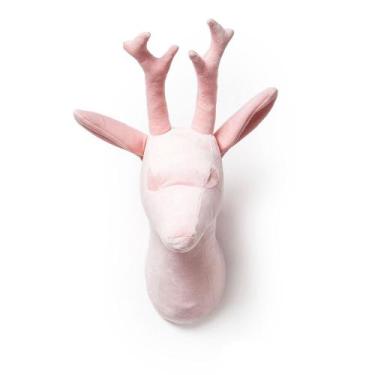 Imagem de Cabeça de Pelúcia de Parede   Rena Victória  Wild & Soft