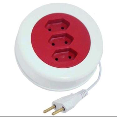 Imagem de Extensao Eletrica Redonda 3 Tomadas 10a (2p X 0.75mm) - 3m - vsultilid