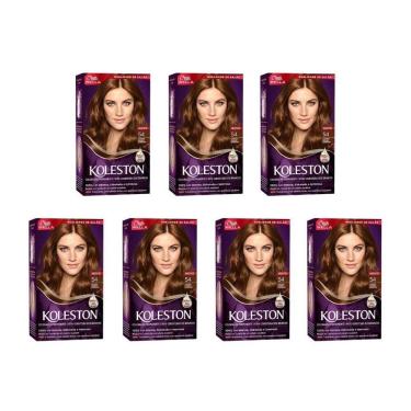 Imagem de Coloraçao Koleston 54 Castanho Dourado Acobreado-Kit C/7Un
