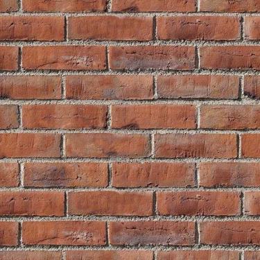 Imagem de Papel De Parede Tijolinho Vermelho Envelhecido - 1,50x0,50m - DEKAL DE