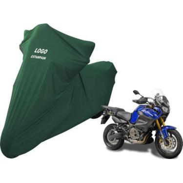 Imagem de Capa Tecido Para Moto Yamaha XT 1200Z Com Elasticidade - Mz, Verde