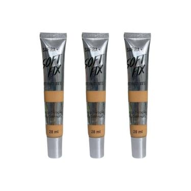 Imagem de Base Safira Liquida Matte N 01 Bs65459 - Kit Com 3Un