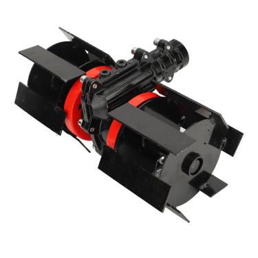 Imagem de Grade de Disco de 9 Dentes, Grade de Arado de Disco Universal Resistente, Grade de Arado Redonda de Ferro de Alumínio, Roda de Capina de Aração Profunda para Cortador de Grama,