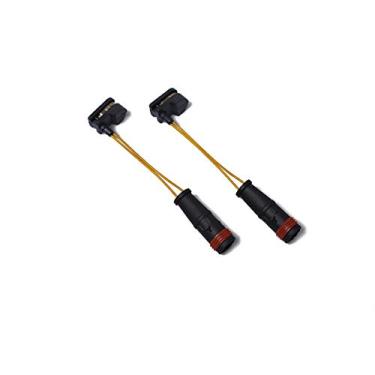 Imagem de E-Car Connection - 2 unidades de cabo de alarme para freio traseiro/dianteiro 1654041017, 2205401517 para Mercedes-Benz W164 W166 X164 X166 W251 V251 W639 Carros