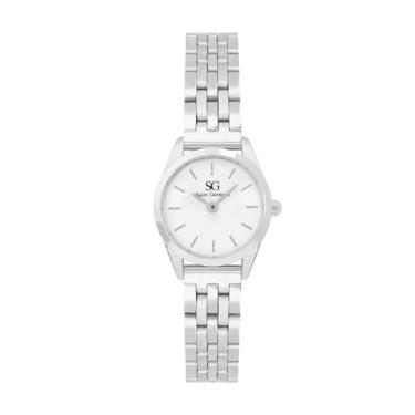 Imagem de Relógio Minimalista Feminino Prata Mini Belle Silver Saint Germain 24m