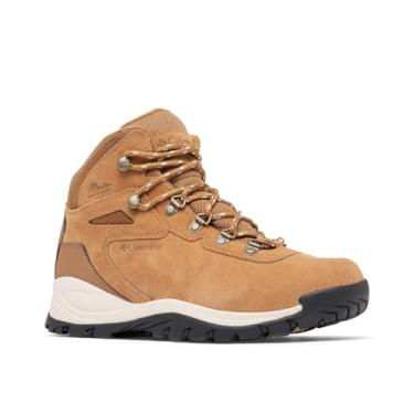 Imagem de Columbia Bota feminina Newton Ridge Plus impermeável para caminhada, Alce/pedra escura, 42