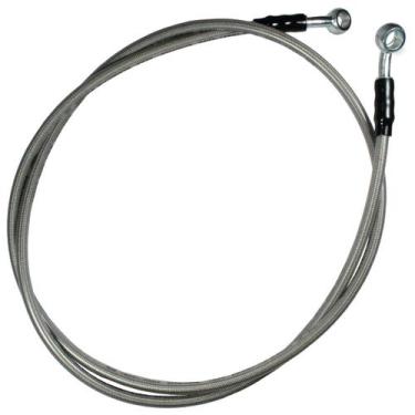 Imagem de Flexível de freio dianteiro aeroquip malha ferro competição CBX250 CB2