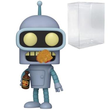 Imagem de POP TV: Futurama - Boneco de vinil Funko exclusivo da série Bender Specialty (incluído com capa protetora de caixa compatível), multicolorido, 9,5 cm