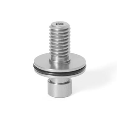 Imagem de EXNAVI Amortecedor de garfo de suspensão parafusos fixos para parafuso inferior Pike Zeb Lyrik BOXXER