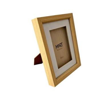 Imagem de Porta retrato madeira borda larga - MART, 10 x 15cm