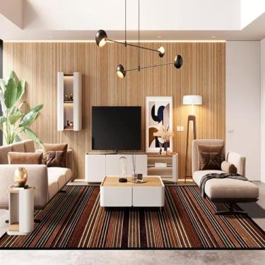 Imagem de Rosadecor, Tapete para sala Marbella Elite BS Moderno Kilim Vitral 1 200x250 cm