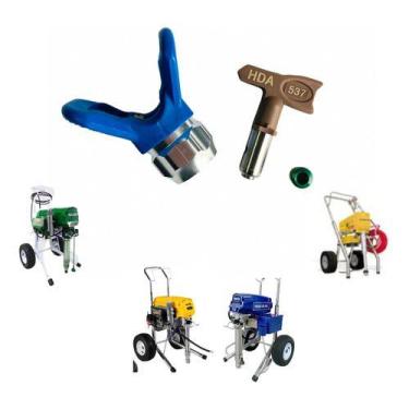 Imagem de Bico Airless Hda 537 Importado Alta Pressão P/ Massa Corrida - BWrenta