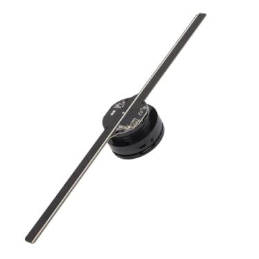 Imagem de Projetor de ventilador holograma 3D, ventilador de exibição de publicidade holograma WiFi com 224 contas de LED, projetor de publicidade de vídeo holográfico olho nude 3D para loja, shopping center, bar, eventos, festa, exposição (#1)